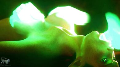 The Elven Throat Ghost and His Busty Companion Make Dad Jokes While Fucking