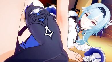 Eulalia on the table - Genshin Impact