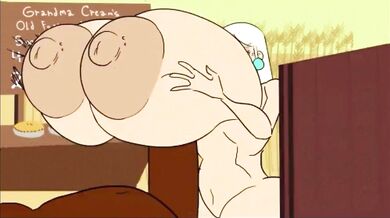 A horny grandmother lusting for some sweet creamy pie action!