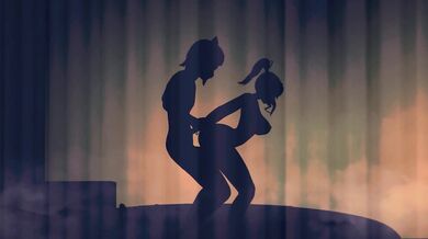 A hot and sexy Chinese woman gets pleasured by a group of horny men in the sauna