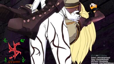 Salem and Yang both find themselves in a world of pleasure as they engage in intense futa bondage and domination