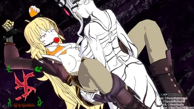 Salem and Yang both find themselves in a world of pleasure as they engage in intense futa bondage and domination