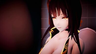 The Kangxi Emperor and his tentacle-like appendages penetrate the insect queen, as they engage in a passionate interspecies love affair