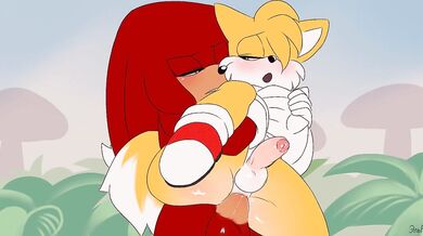Knuckles and Tails: One Morning on the Mushroom Hill [Krazyelf]