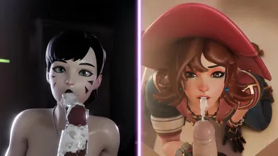 Fuck Battle: Kiriko vs DVA - Rondoudou Media