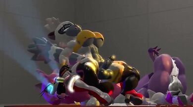 Rough Sex with Amy and Tangle - Metallic Metal Goddesses