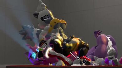 Rough Sex with Amy and Tangle - Metallic Metal Goddesses