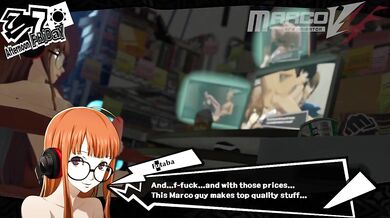 Futaba, all alone in her room