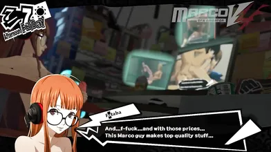 Futaba, all alone in her room