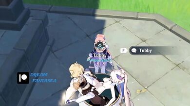 Watch as Kokomi and Aether replace Tubby the Clown in this animated mod!