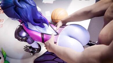 Overwatchs Widowmaker gets doggy style treatment