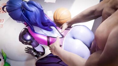 Overwatchs Widowmaker gets doggy style treatment