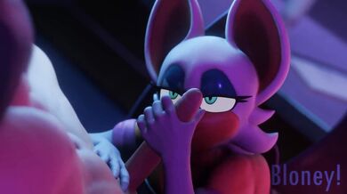 Riding the Big Black Dick, Rouge Gives a Blowjob to a Huge Cock with Money!