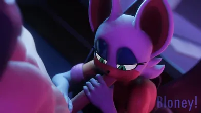 Riding the Big Black Dick, Rouge Gives a Blowjob to a Huge Cock with Money!