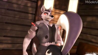 Sexy Ladies in Bustiers and High Heels Fucking Each Other in the Ass!