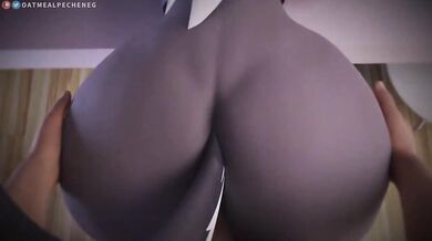 Sexy Ladies in Bustiers and High Heels Fucking Each Other in the Ass!