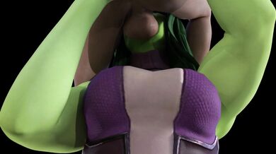 Rampaging Redhead Smashes Small Shrinking Subordinate!