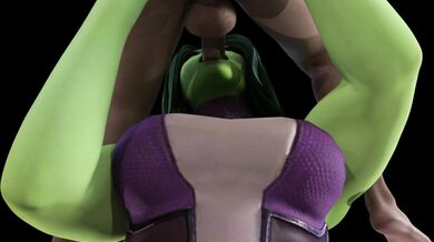 Rampaging Redhead Smashes Small Shrinking Subordinate!