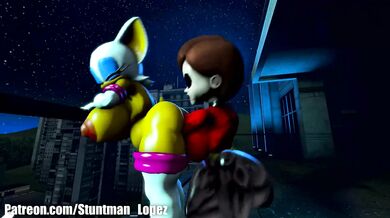 Hairy-Chested Hunk Infiltrates Rampant Lesbian Orgy - Stuntman Shocking Lopez