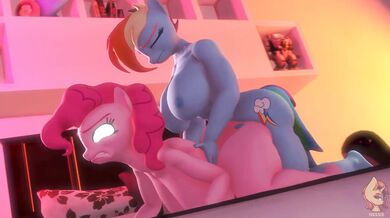 Rainbow Dash and PinkyPie Together: The Ultimate Hentai Adventure