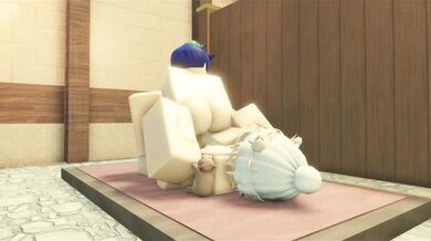 Im ready to relax at the spa, but I dont know what Ill do when the steamy fun begins