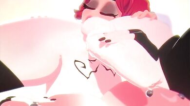 Watch official Maxine get rimmed by a Gothic futa in this exclusive hentai porn video!