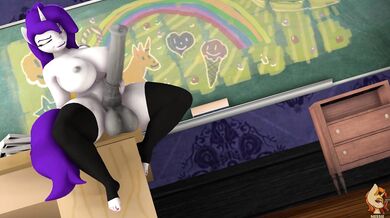 Rainbow Dashs XXX Adventures with the Vinyl Scratch Mansion Maid!