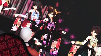 Gokuraku Kancolle: The Ultimate Sex Version - Kuro@Vovs Sex with Kitakami