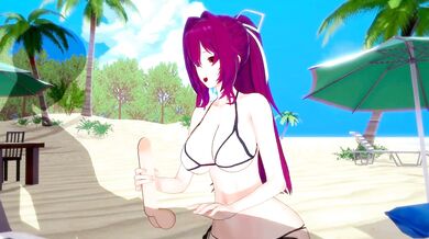 The Naughty Nights of Yuzuriha: Under Night In-Birth