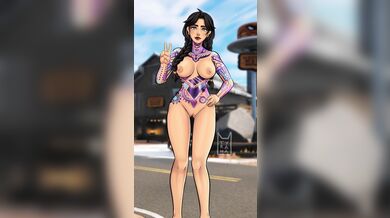 Watch as the wind plays with Jules long hair, blowing it in every direction as she teases and pleasures herself on camera