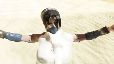 Mortal Kombat: Goros Ultimate Bukkake Massacre (Featuring Kitana) in The Dirt Den!