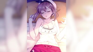 Busty Blonde Seduces Stout Security Guard In The Parking Lot