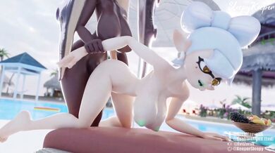 Hentai MILFs Pose Naked in the Forest and Get Fucked by Strangers