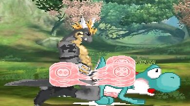 MUGEN Delga Breeds Yoshi: The Bizarre Mating of a Nintendo Icon!