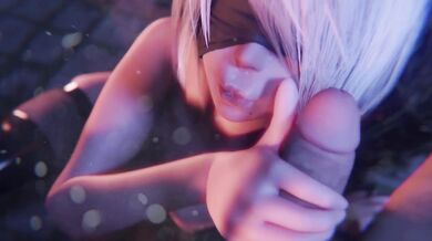 Breaking the Ice with the Shy Cerulean Babe