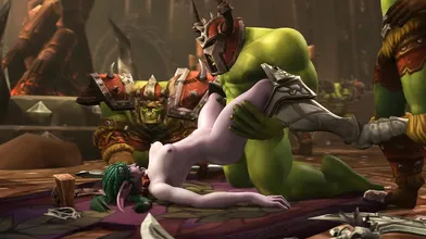 Tyrande gets captured in Orgrimmar