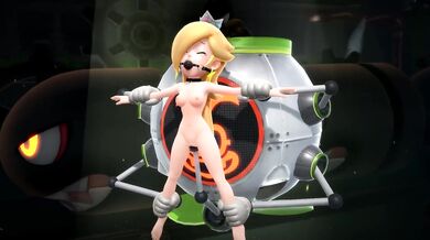 This hentai PORN video shows Rosalina getting fucked by a machine that is both sexy and mechanical, as she enjoys the pleasures of her robotic lover