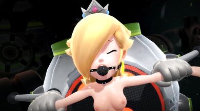 This hentai PORN video shows Rosalina getting fucked by a machine that is both sexy and mechanical, as she enjoys the pleasures of her robotic lover