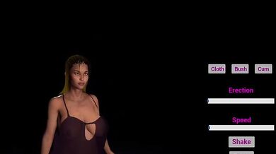 MILF Futa Shakes Her Body in a Sexy Game by Ark Net