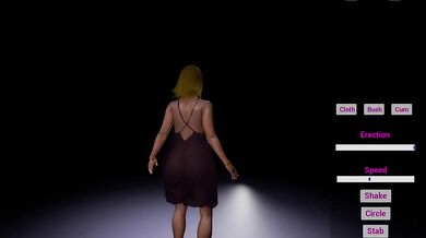 MILF Futa Shakes Her Body in a Sexy Game by Ark Net