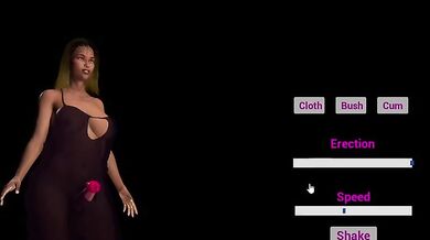 MILF Futa Shakes Her Body in a Sexy Game by Ark Net