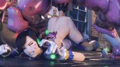 DVa vs Sombra (Abridged Variant) Lvl3Toaster