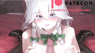 Sexual Tension in the Mansion: Izayoi and Sakuyas Paizuri Adventure