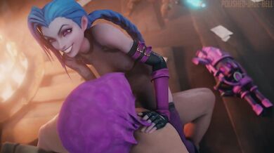 Watch the video now to see the beautiful Jinx getting devoured by a group of cannibals in this intense PMV!