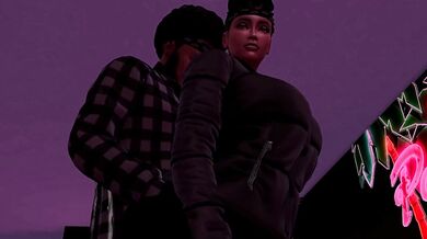 The Sexual Escapades of Sims 4 Characters Brasi and Tonz in a Frenzied Fuck Session
