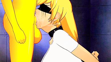 A young male toy chimpanzee with a throat fetish, fucks Vanessa in an animalistic way