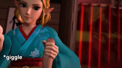 Hentai JOI Zelda Plays a Cards Game With Your Cock!