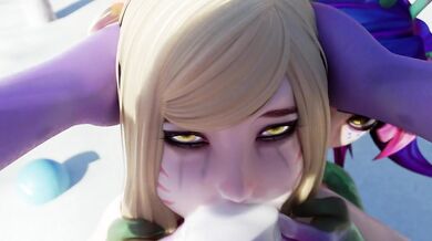 Ahris Co-op Throating Angle 4 [SleepyKeeper]