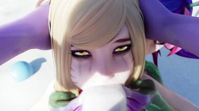 Ahris Co-op Throating Angle 4 [SleepyKeeper]