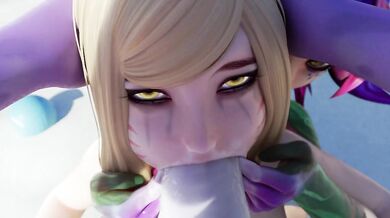 Ahris Co-op Throating Angle 4 [SleepyKeeper]